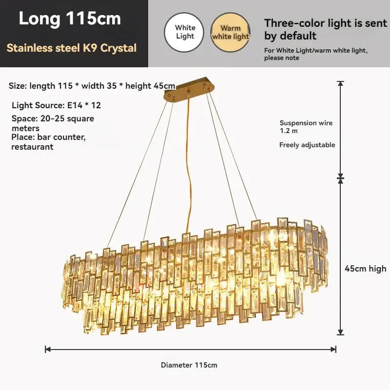 Gold Branch Living Room Chandelier