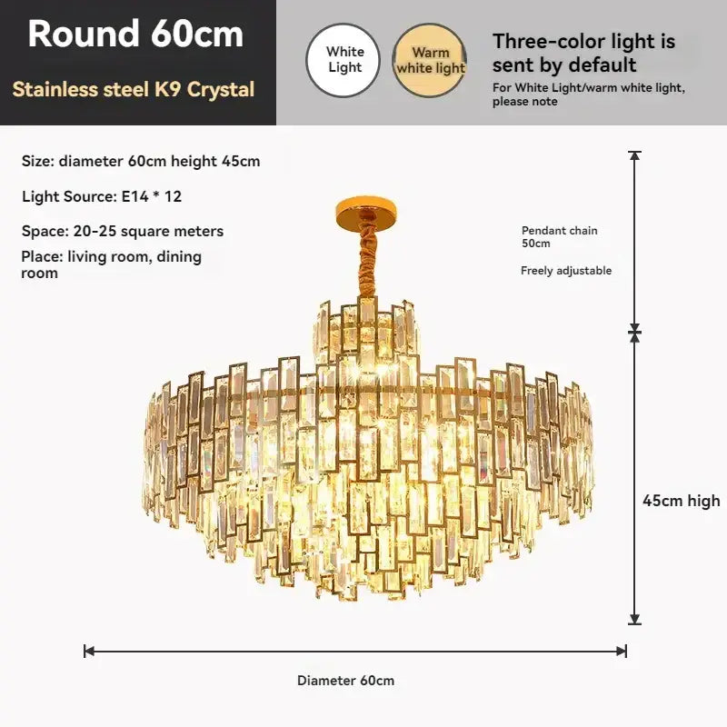 Gold Branch Living Room Chandelier