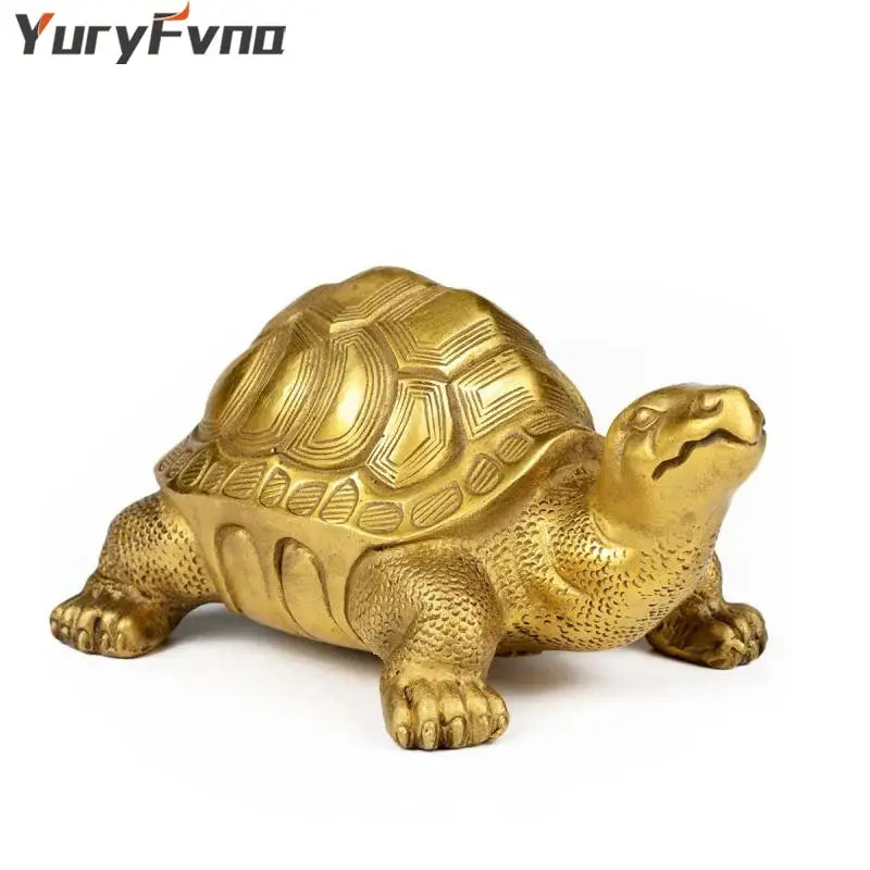 Brass Turtle Feng Shui Statue