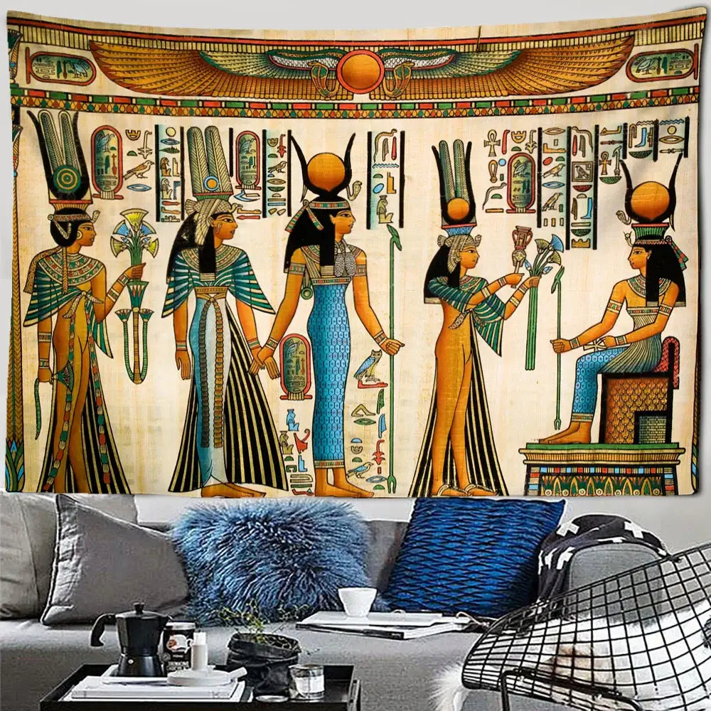 Egyptian Pharaoh Wall Tapestry