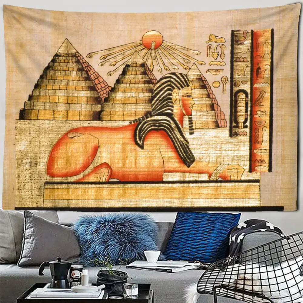 Egyptian Pharaoh Wall Tapestry