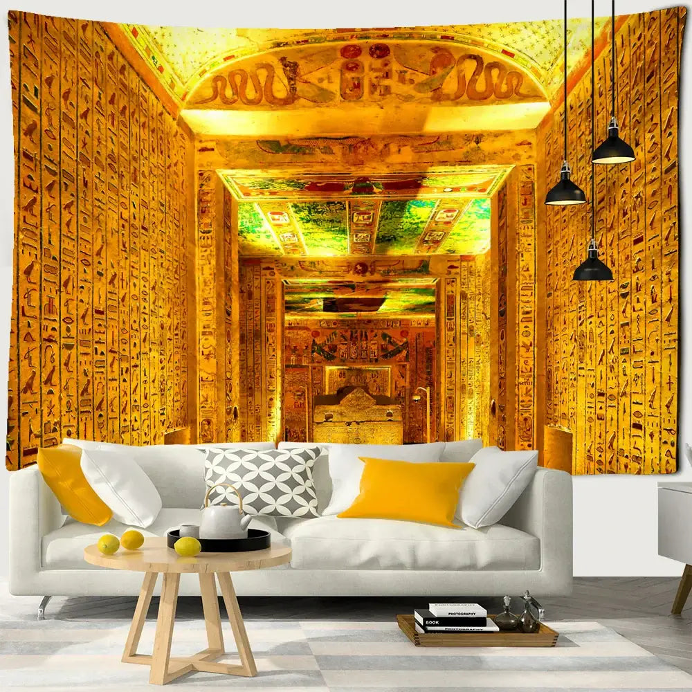 Egyptian Pharaoh Wall Tapestry