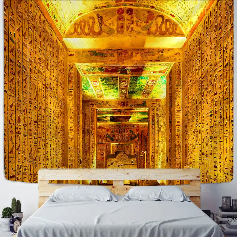 Egyptian Pharaoh Wall Tapestry