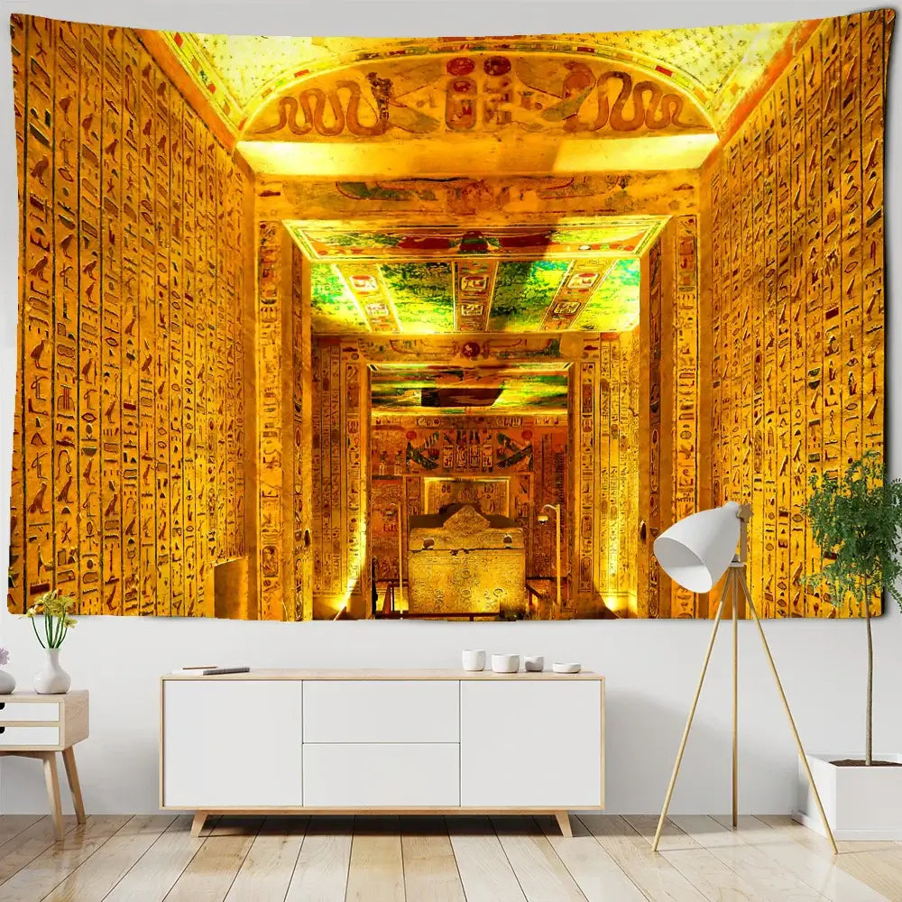 Egyptian Pharaoh Wall Tapestry