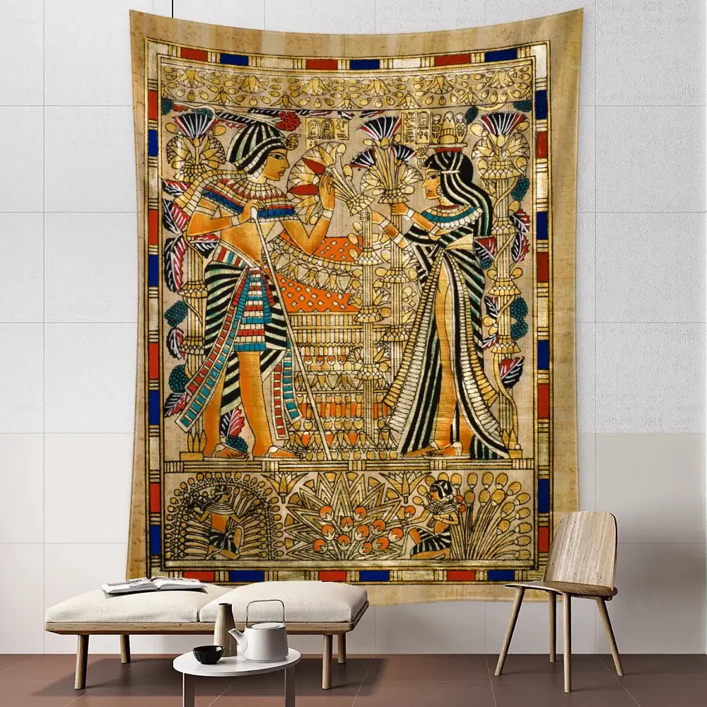 Egyptian Pharaoh Wall Tapestry