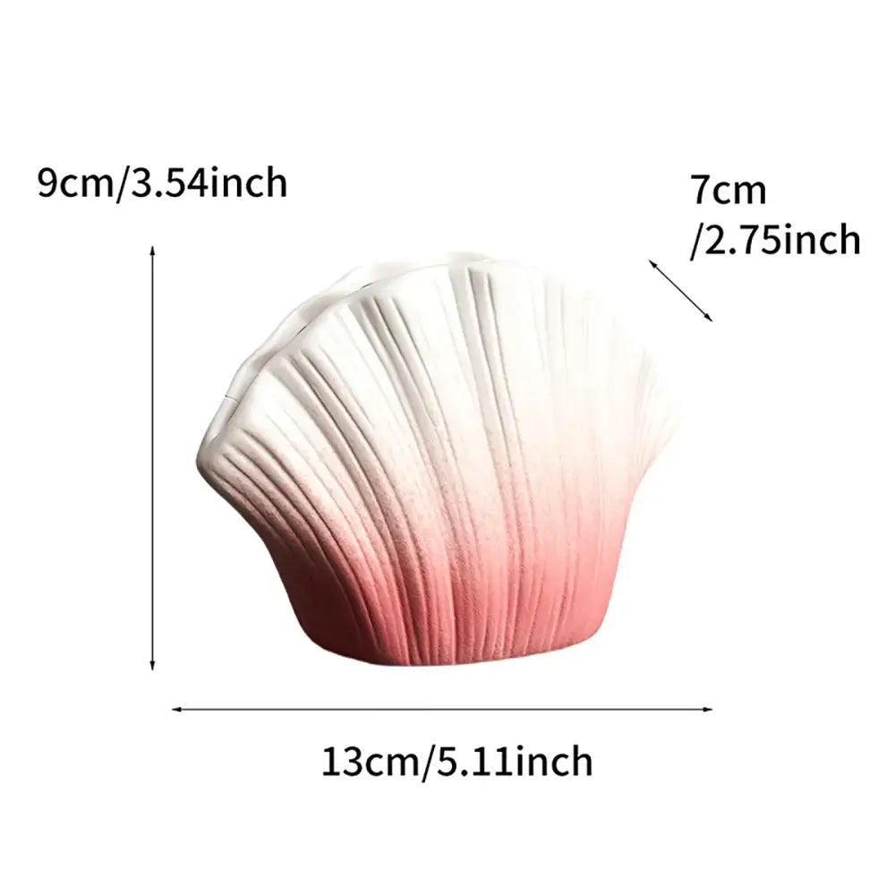 Gold Gradient Ceramic Vase