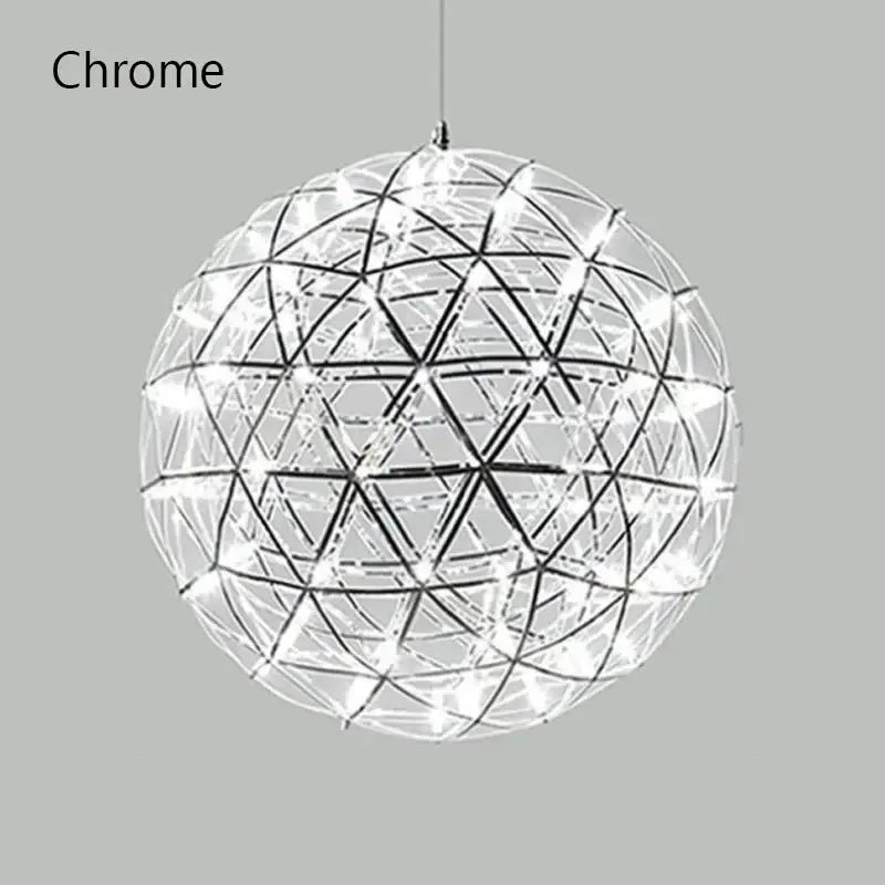 Gold Gypsophila Pendant Light