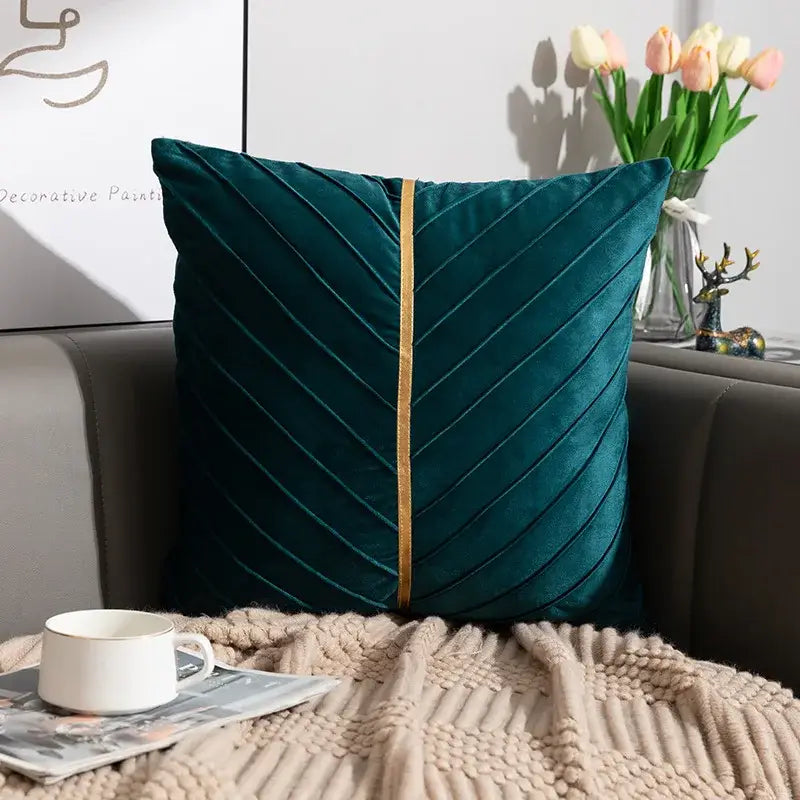 Velvet Patchwork Cushion Covers