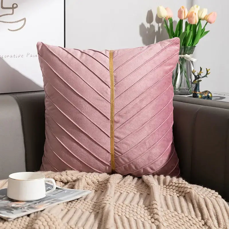 Velvet Patchwork Cushion Covers
