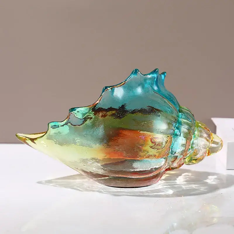 Conch Glass Key Tray