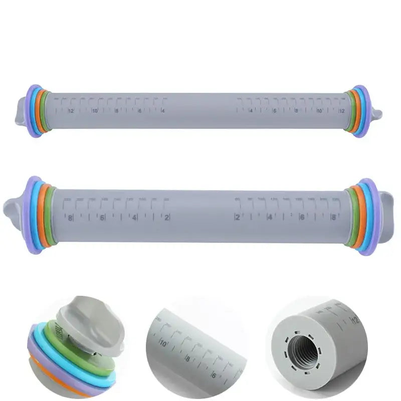 Gray Silicone Rolling Pin