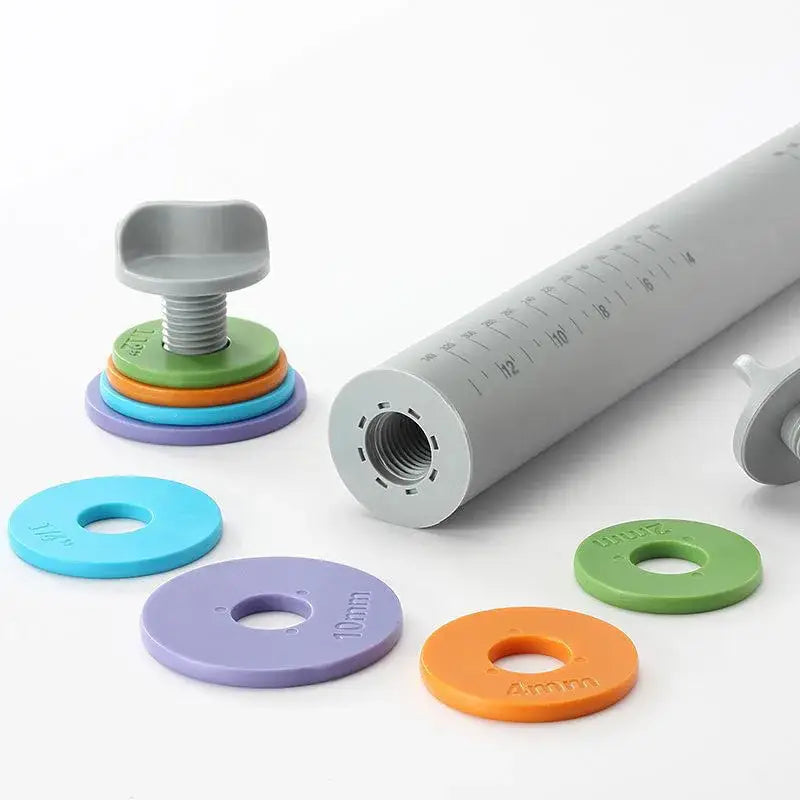 Gray Silicone Rolling Pin