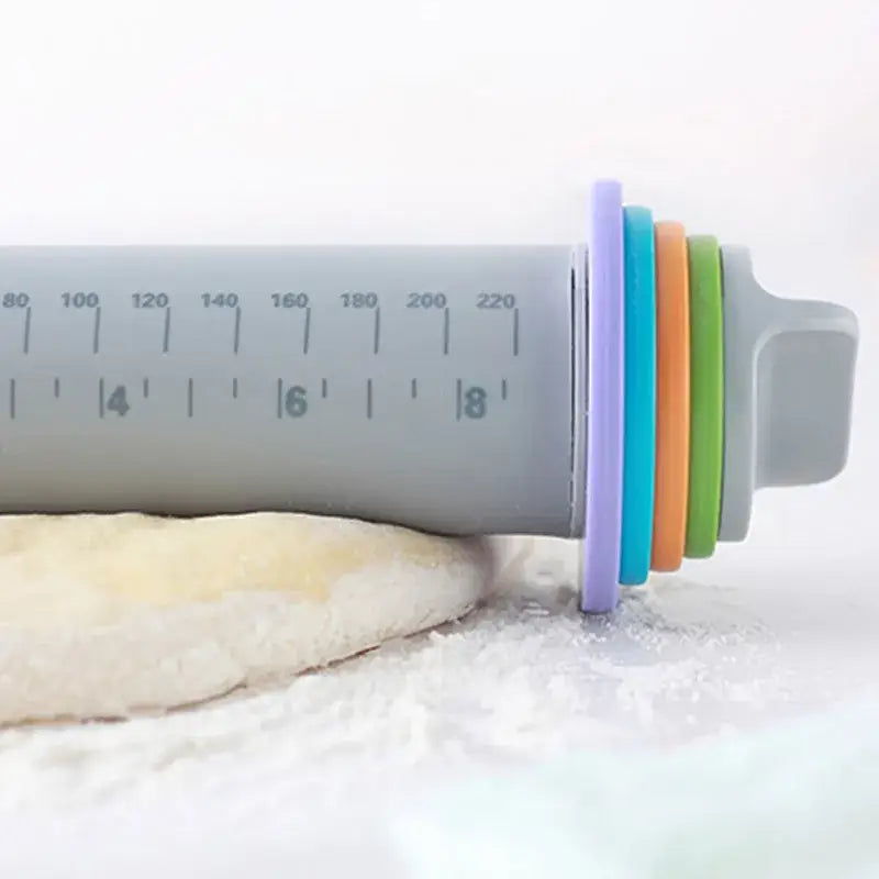 Gray Silicone Rolling Pin