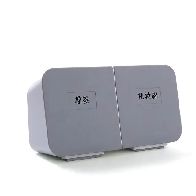 Gray Cotton Wall Organizer