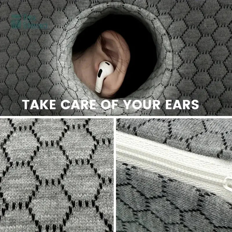 Gray Comfort Ear Pillow