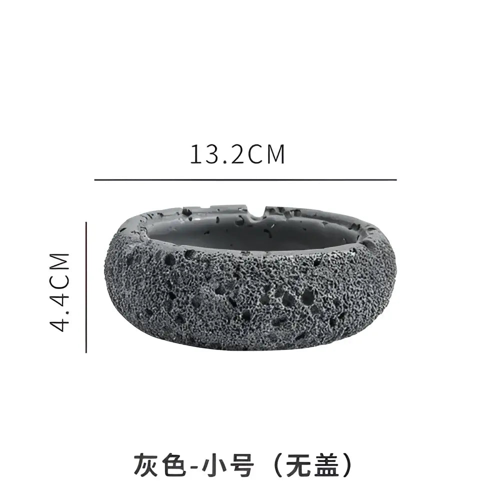 Gray Cement Astronaut Ashtray