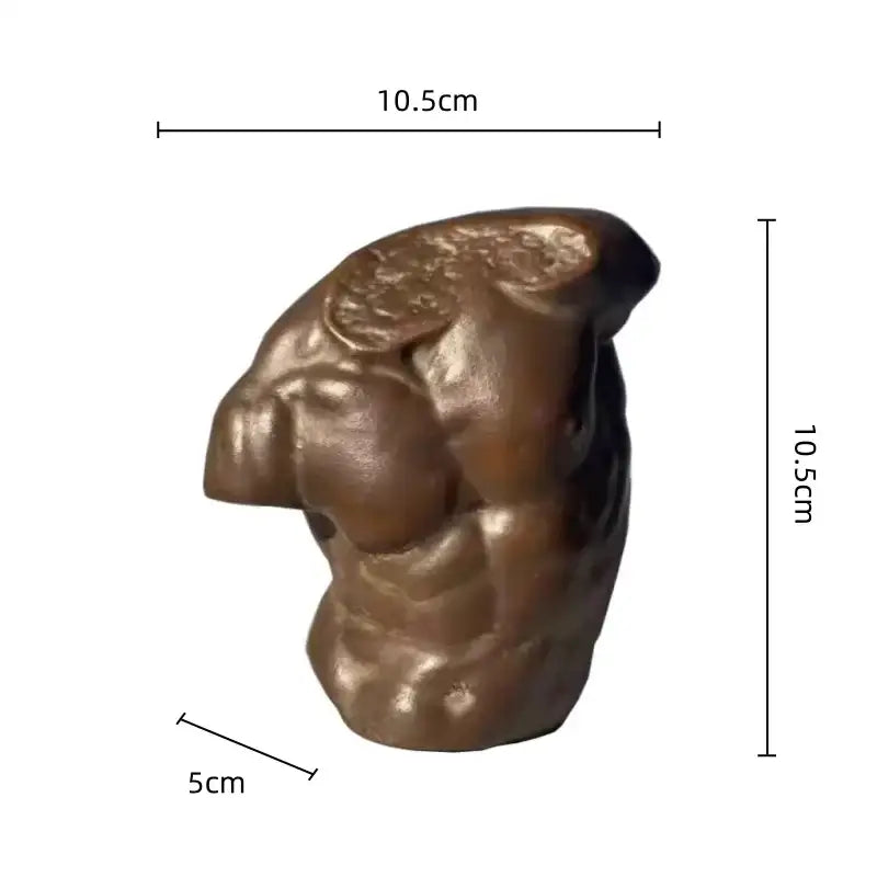 Bronze Nude Bust Sculpture