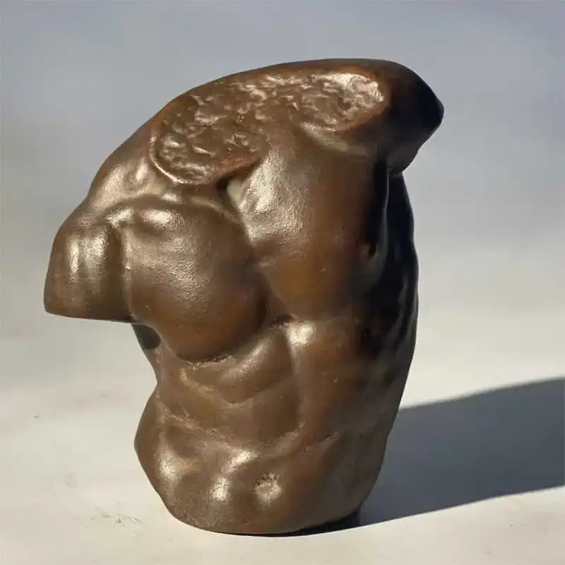 Bronze Nude Bust Sculpture