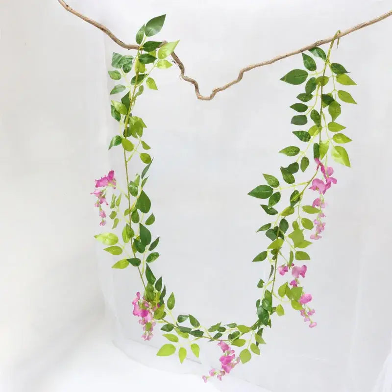 White Silk Flower Arch Decor