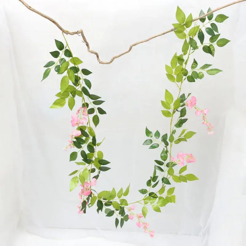 White Silk Flower Arch Decor
