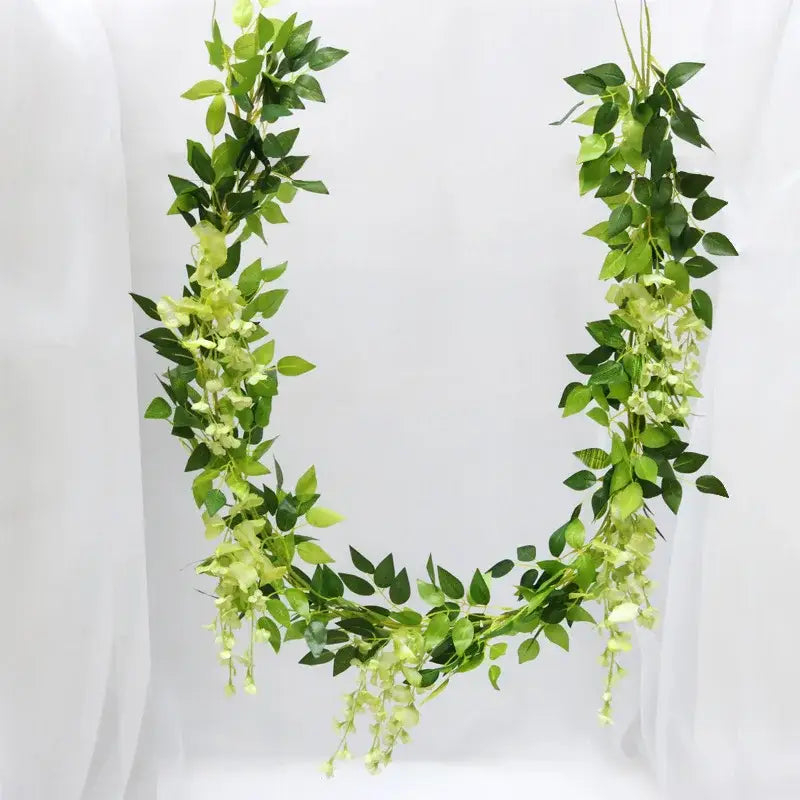 White Silk Flower Arch Decor