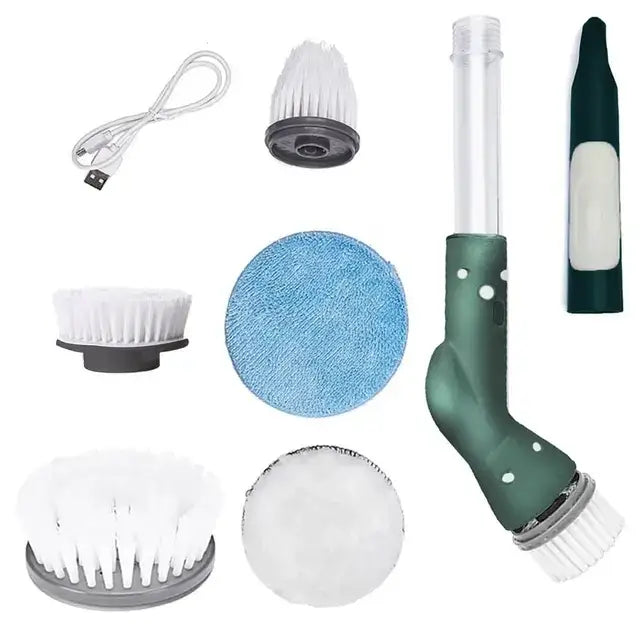 Green Electric Spin Cleaner