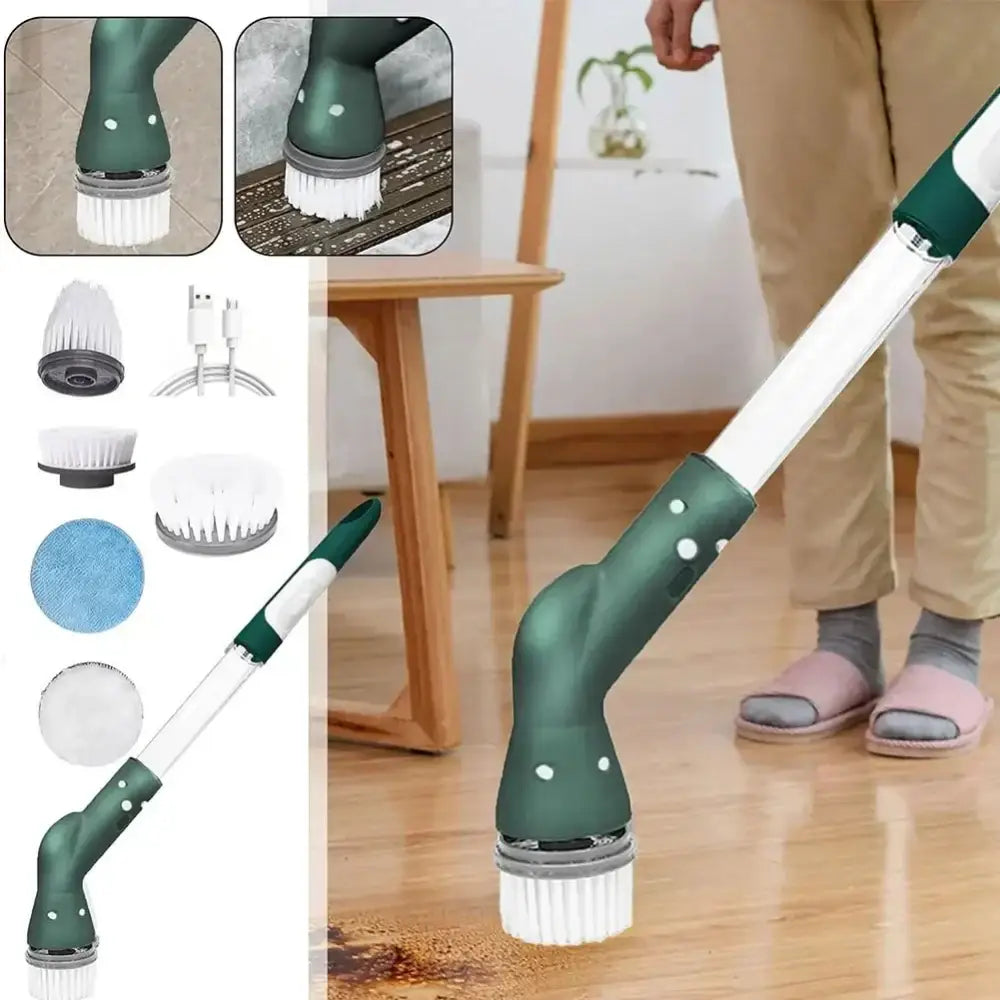 Green Electric Spin Cleaner
