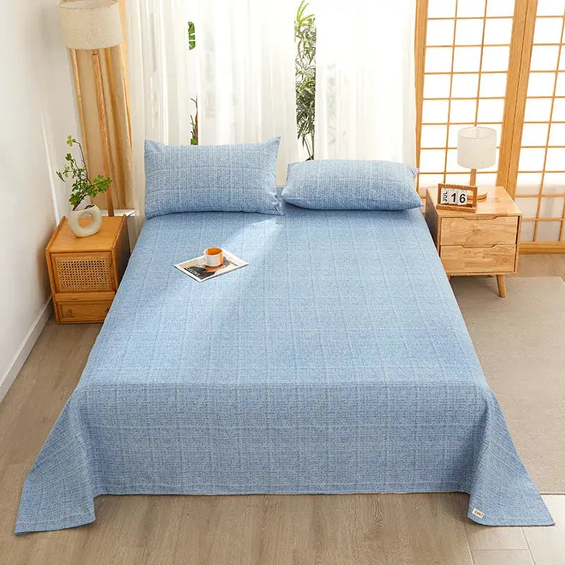 Green Panda Cotton Bedspread