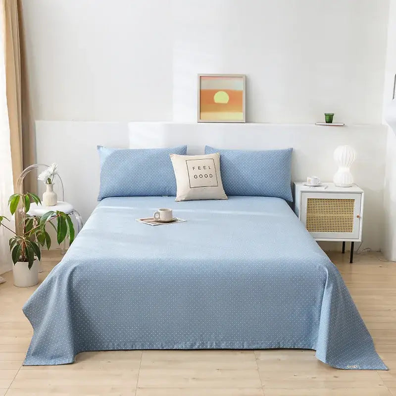 Green Panda Cotton Bedspread