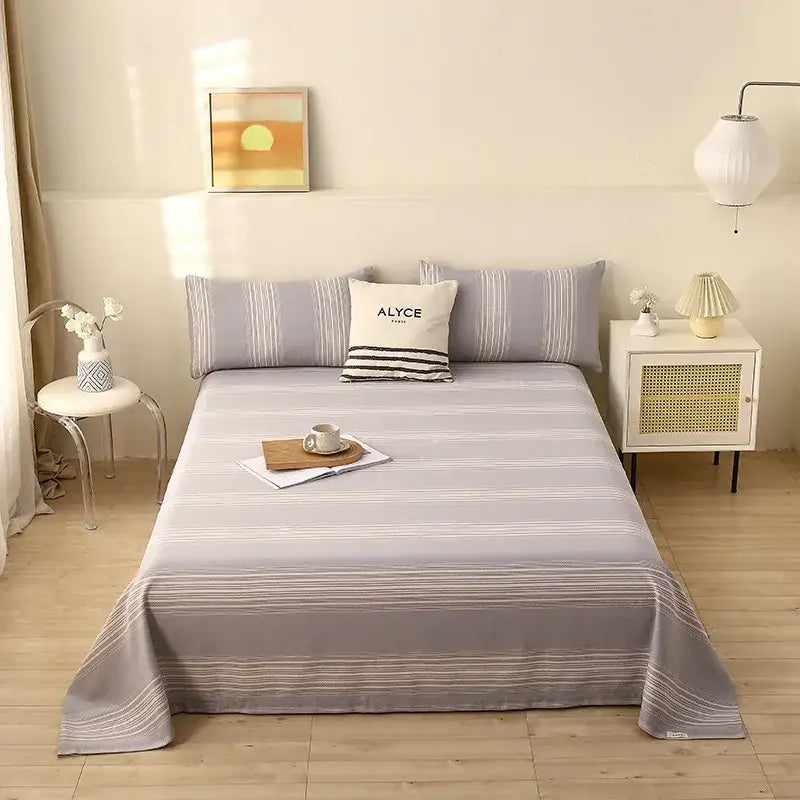 Green Panda Cotton Bedspread