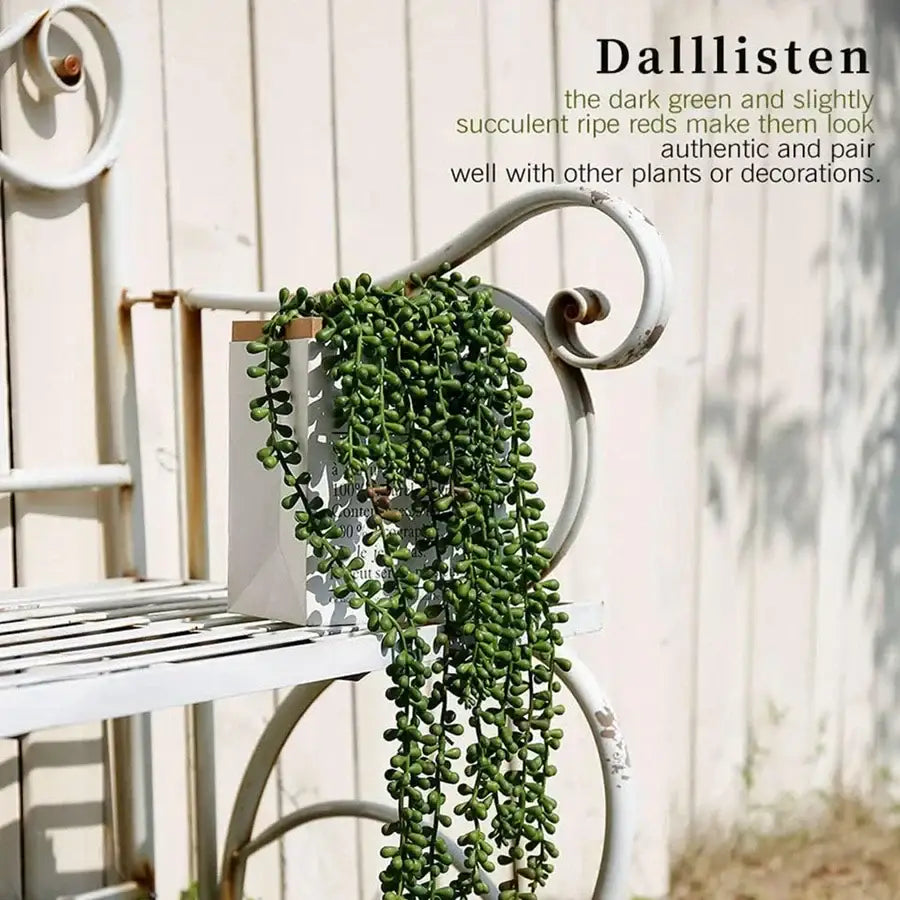 Green Fern Vine Decor