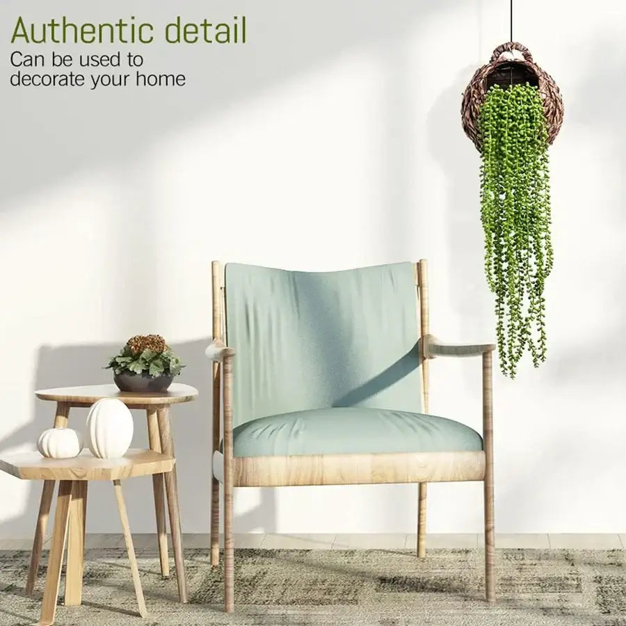 Green Fern Vine Decor