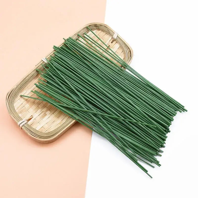 Green Iron Wire Roses