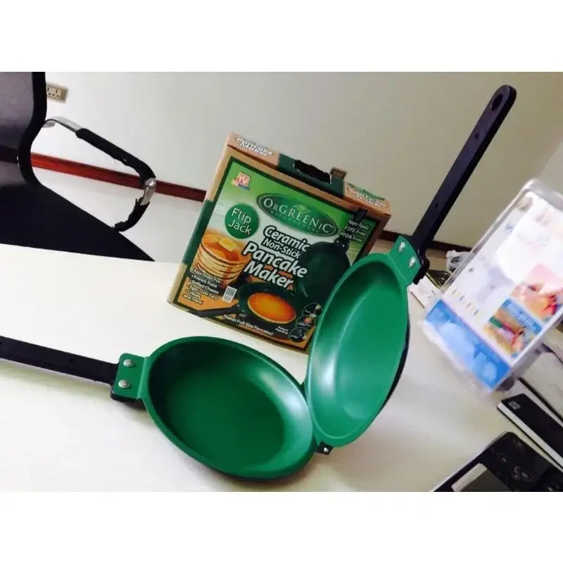Green Double-Sided Frying Pan