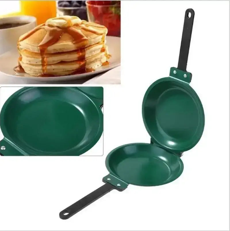 Green Double-Sided Frying Pan