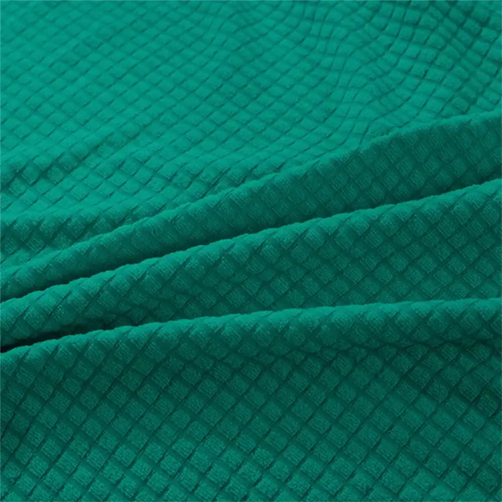 Green Jacquard Chair Covers