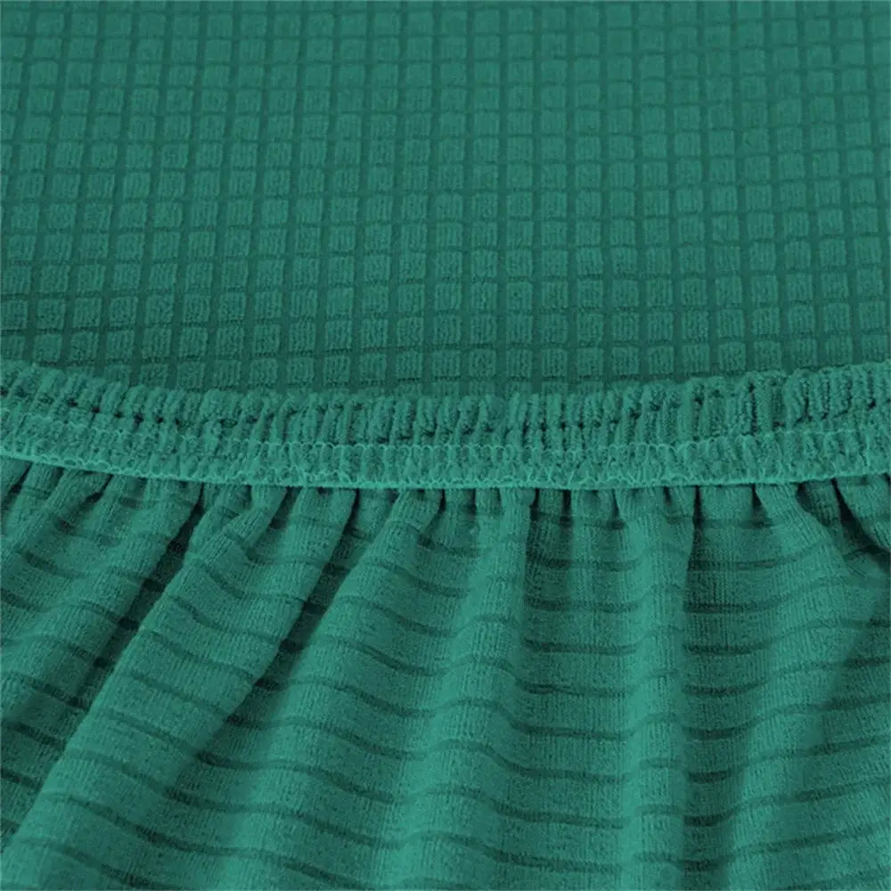Green Jacquard Chair Covers
