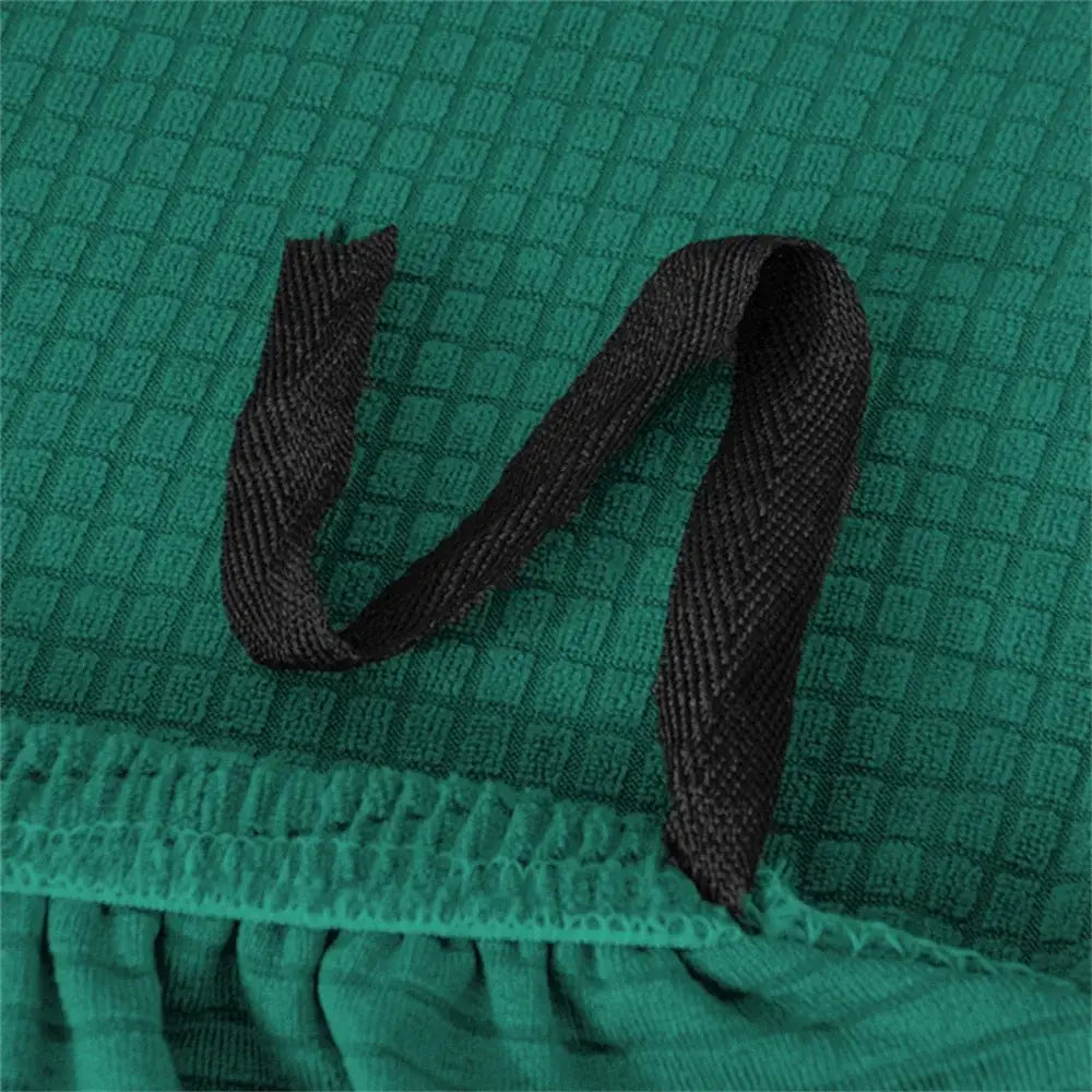 Green Jacquard Chair Covers