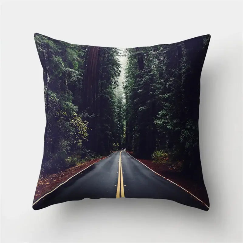 Green Tropical Pillowcase