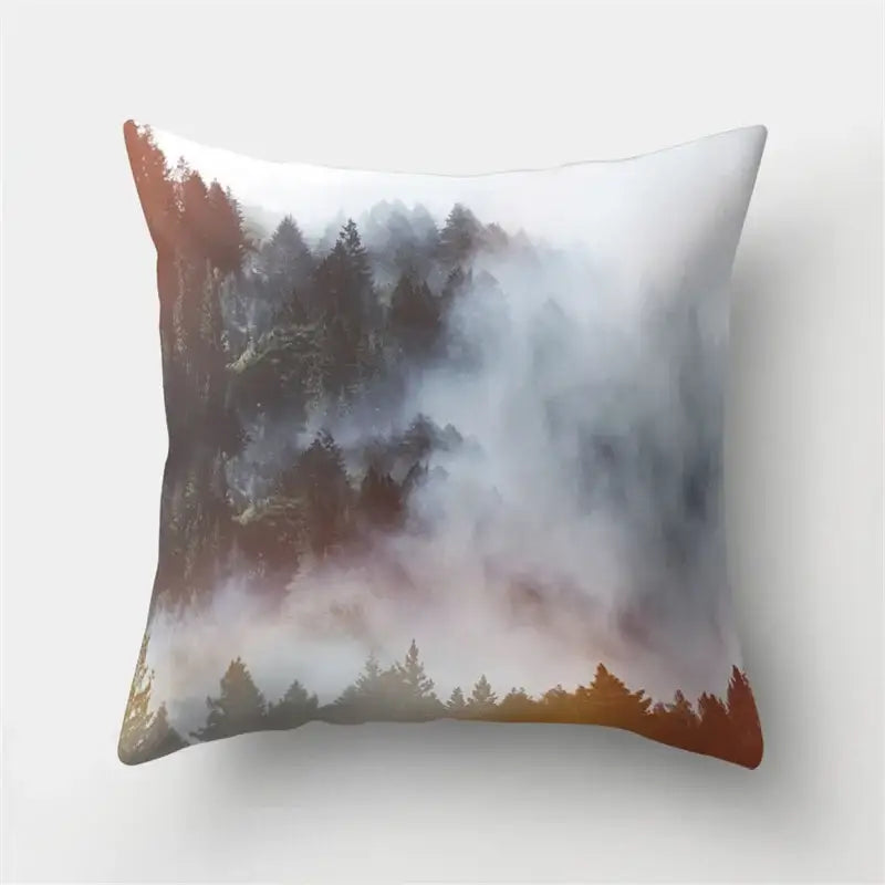 Green Tropical Pillowcase
