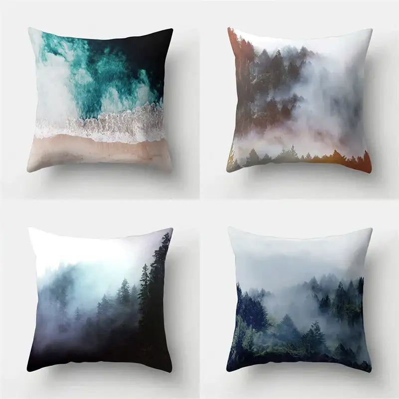 Green Tropical Pillowcase