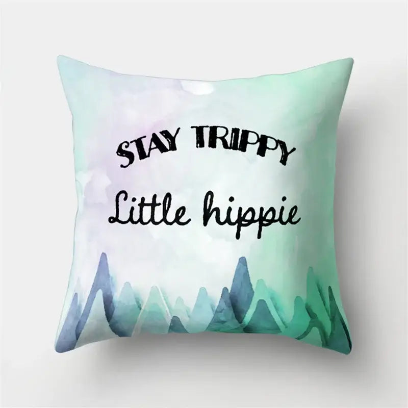 Green Tropical Pillowcase