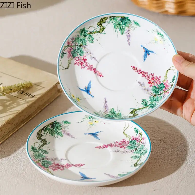 Green Willow Tea Set