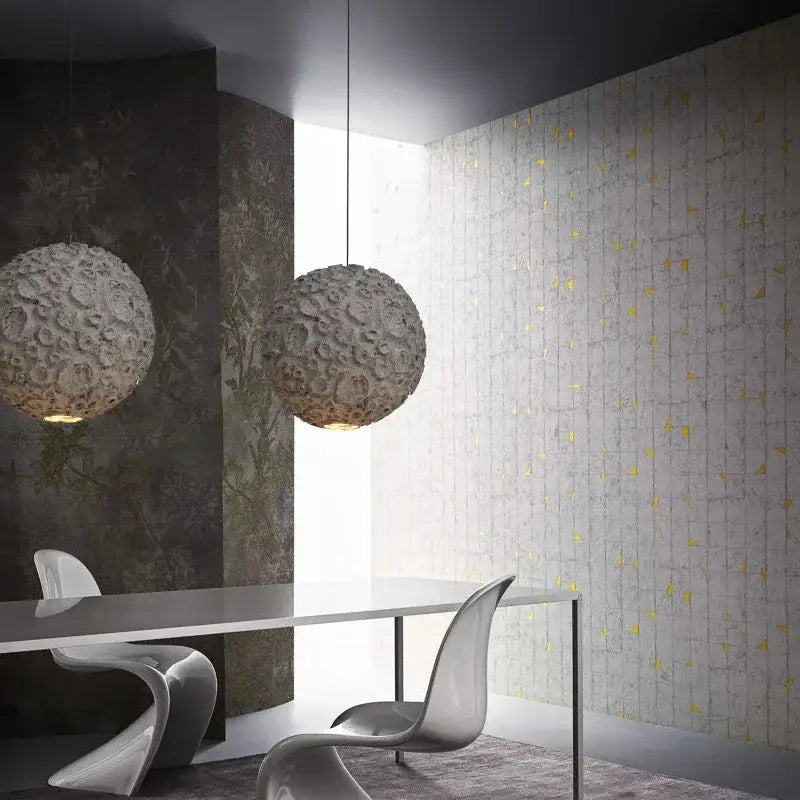 Grey Wabi Sabi Chandelier