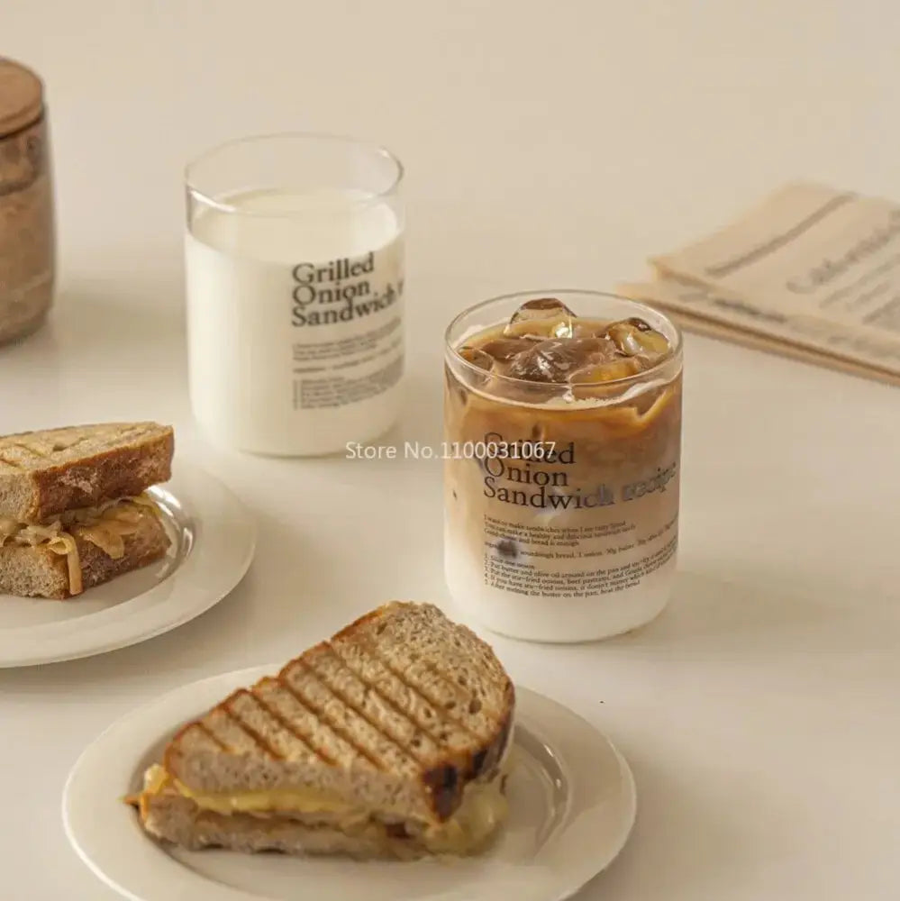 Glass Modern Coffee Cups
