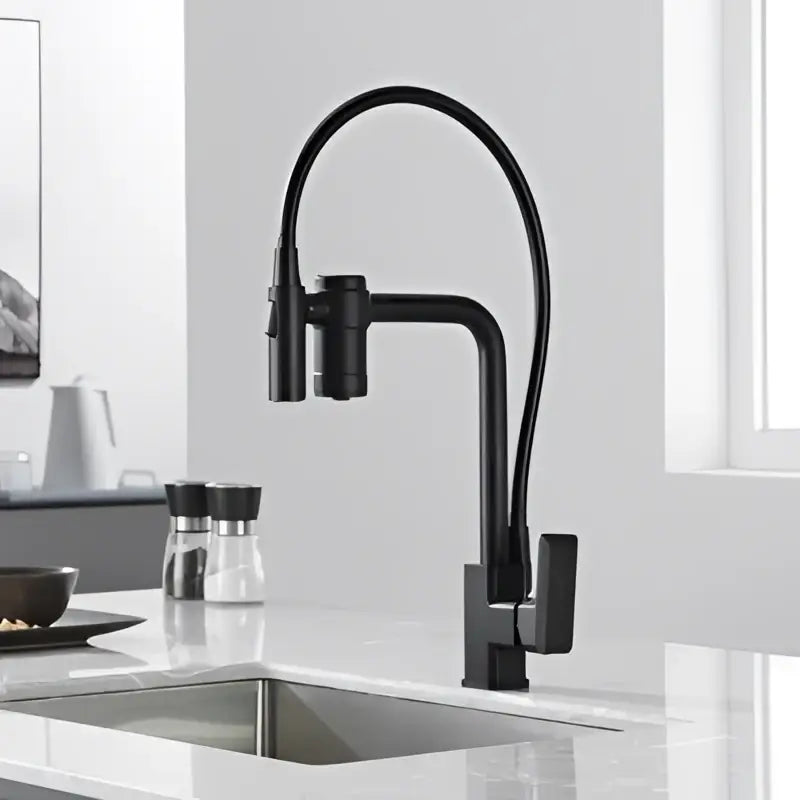 Gun Grey Kitchen Faucet