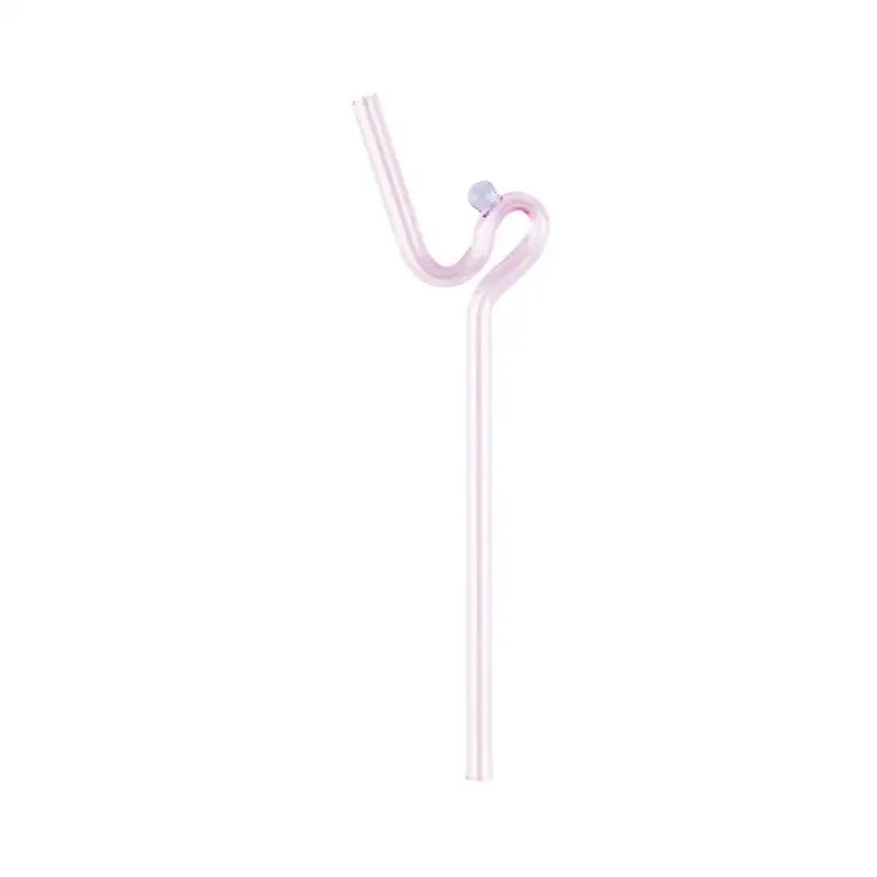 Colorful Twisted Glass Straws