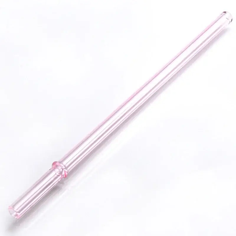 Colorful Twisted Glass Straws