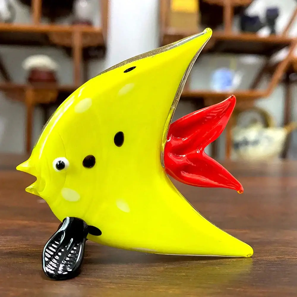 Crystal Glass Fish Figurine