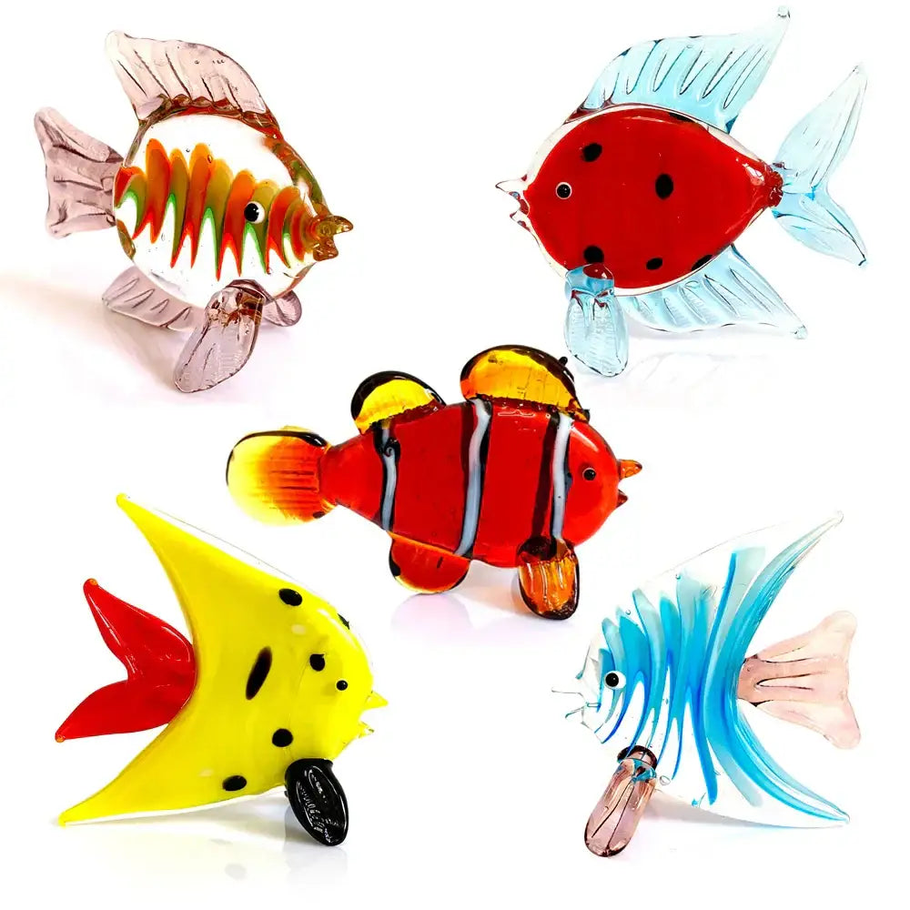 Crystal Glass Fish Figurine